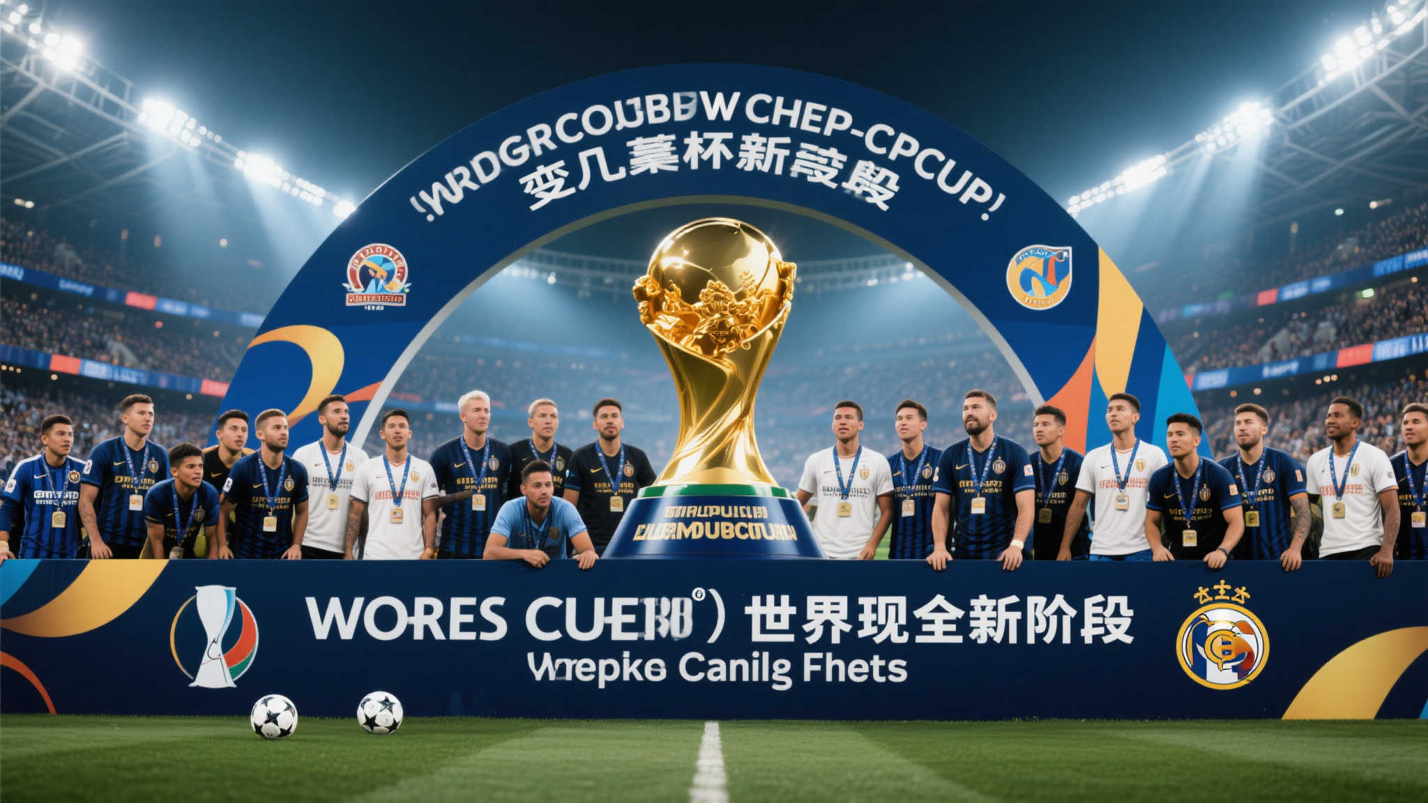 足球盛宴!全新世俱杯璀璨开幕,俱乐部终于有了机会 随着全球体育赛事的不断发展,世界俱乐部冠军杯(简称