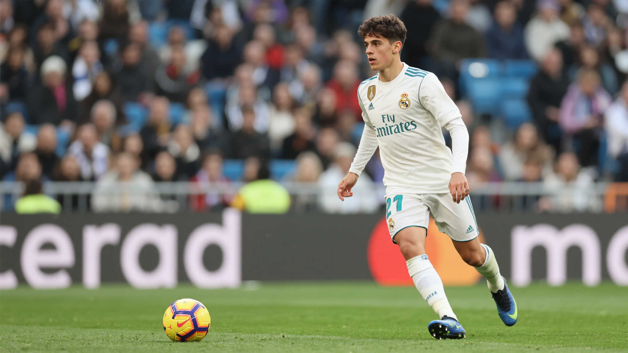 作为年少崭露头角的新星，贡萨洛加入皇马上阵之初便面